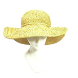 Women Straw Sun Hat Wide Brim Summer Beach Sun Protection Casual Foldable Cap