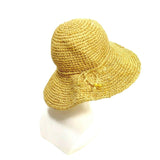 Women Straw Sun Hat Wide Brim Summer Beach Sun Protection Casual Foldable Cap
