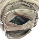 Student Laptop Backpack Travel Hike Camping Shoulder Bag Outdoor Canvas Handbag