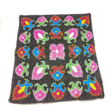 Pillow Cover Handmade Embroidery Artwork Decorative Cushion Case Home Décor 16"