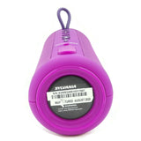 Sylvania Bluetooth Speaker IPX4 Wireless Waterproof Outdoor Stereo Bass Purple