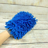Car Wash Sponge Glove XL Mitt Premium Chenille Scratch-Free Car Cleaning 2 Pack