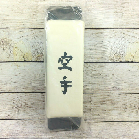 Makiwara Board Mount Punch Kick Training Practice Dojo Canvas Wood-Karate Letter