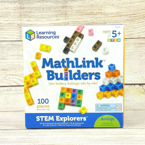 Learning Resources MathLink Builders Develops Early Math Critical Thinking Skill