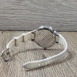 Women's Luxury Wrist Watch Fashion Rhinestone White Ceramic Jewel Bracelet Watch