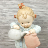 Enesco Memories of Yesterday "Comforting Thoughts" Girl Figurine Collection VTG