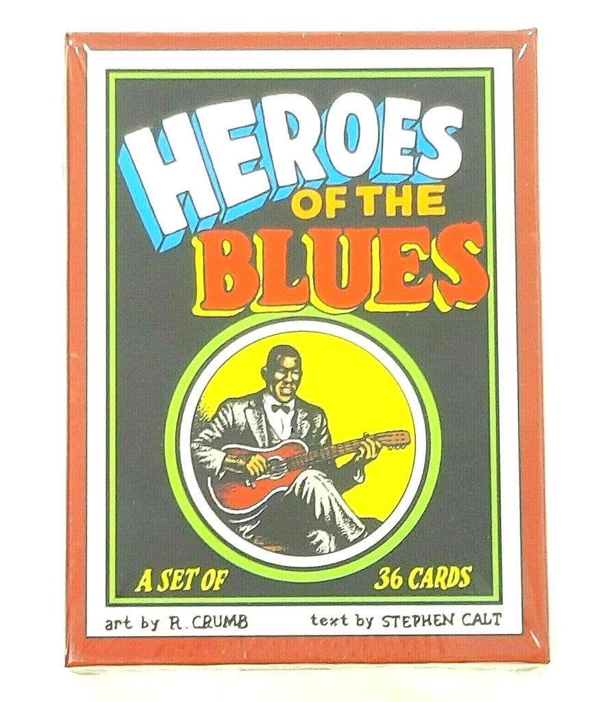 Heroes of the Blues Boxed Trading Card Set of 36 Collectible Music Memorabilia