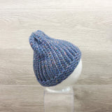 Kids Winter Hat Toddler 100% Wool Knitted Handmade Warm Beanie Crochet Bonnet