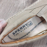 Sperry Men Top-Sider Boat Shoes Walking Comfort Canvas Foot Cushion Sneakers