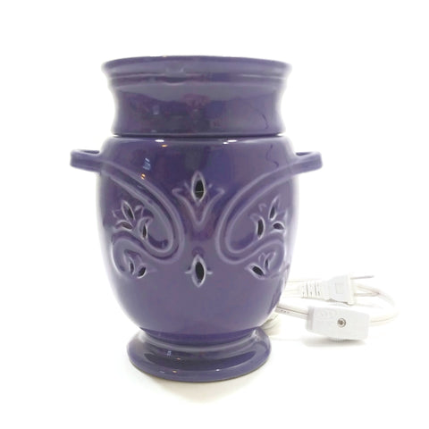 Ceramic Electric Scent Oil Diffuser Candle Holder Burner Aroma Fragrance Lamp