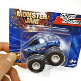 Hot Wheels Monster Jam Speed Demons Collectible Blue Thunder Car Collection Toys