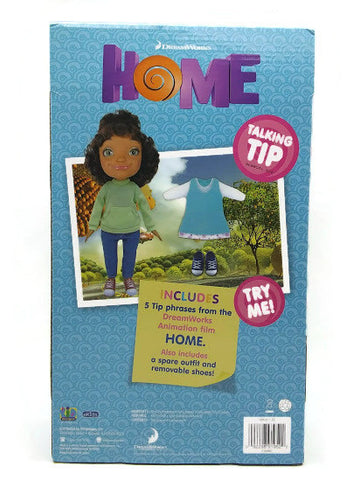 Dreamworks Home Talking TIP Plush Toy Rihanna Voice Doll