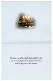 Vintage Season's Greetings Merry Christmas Holiday Seasons Greeting Card