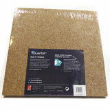 Quartet Pack of 4 Frameless Natural Cork Tiles Boards 12x12 inches New