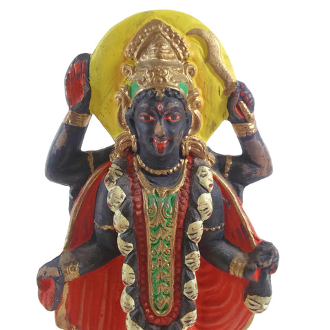 Dakshineshwar Kali India Goddess Murti Statue Handcrafted Ganges Ganga Clay