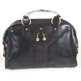 Women's Black HandBag Classic Fashion Shoulder Bag Purse Wallet Gift for Her NWT