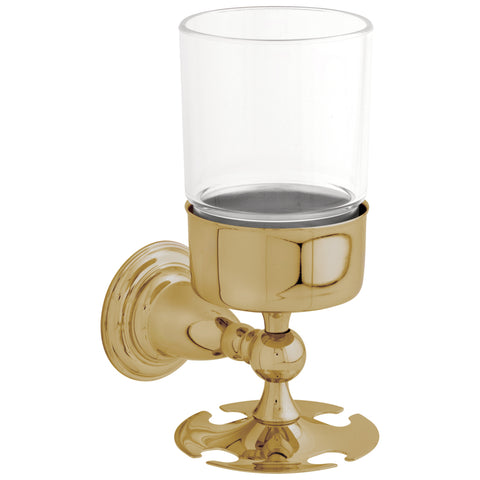Delta 75056 Victorian Toothbrush Tumbler Wall Mount in Polished Brass Bathroom