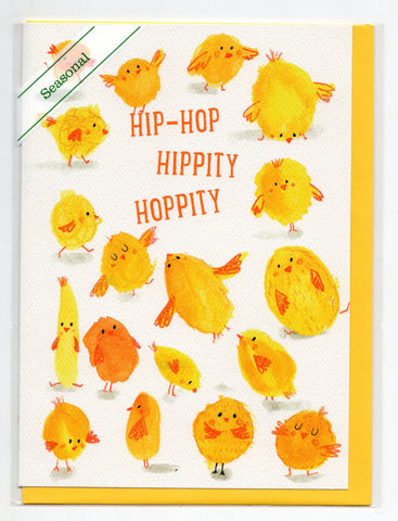 Trader Joe's Seasonal Greeting Cards Easter Hip-Hop Hippity Hoppity