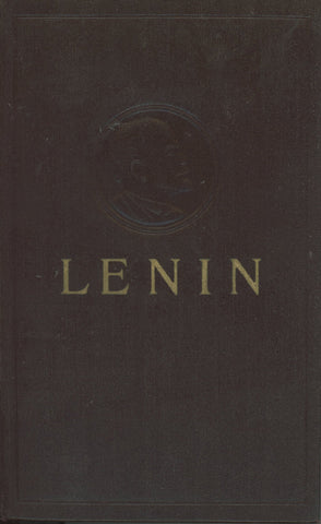Lenin Collected Works by V.I. Lenin Volume 37 Hardcover 1977 Printing
