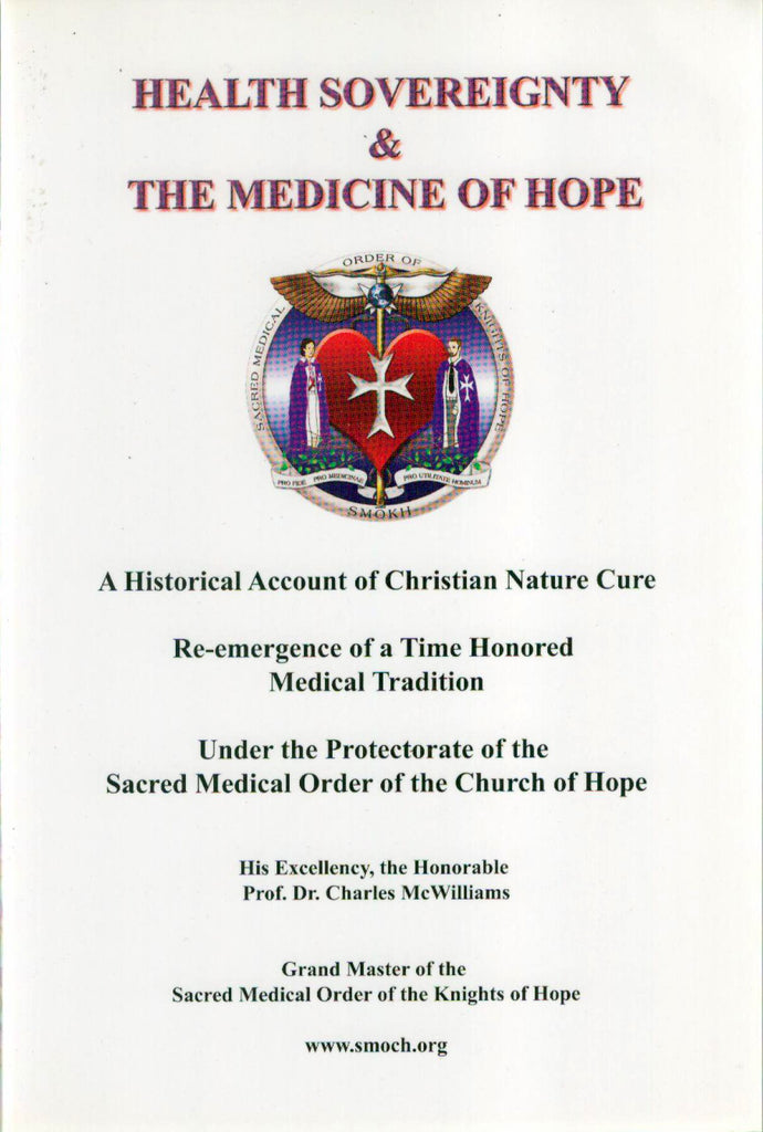 Health Sovereignty & Medicine of Hope by Professor Charles McWilliams