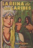La Reina de los Caribes by Emilio Salgari Segunda Edicion Spanish Vintage