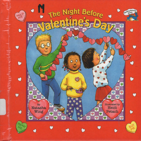 The Night Before Valentine's Day by Natasha Wing Hardcover