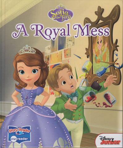 Disney Sofia The First A Royal Mess Children Book Disney Jr. Story Reader
