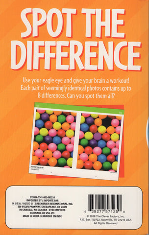 Spot The Differences - From Easy To Hard - 19 Puzzles For Kids, Teens and Adults