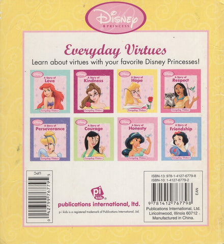 Disney Princess A Story of Hope by Lisa Harkrader
