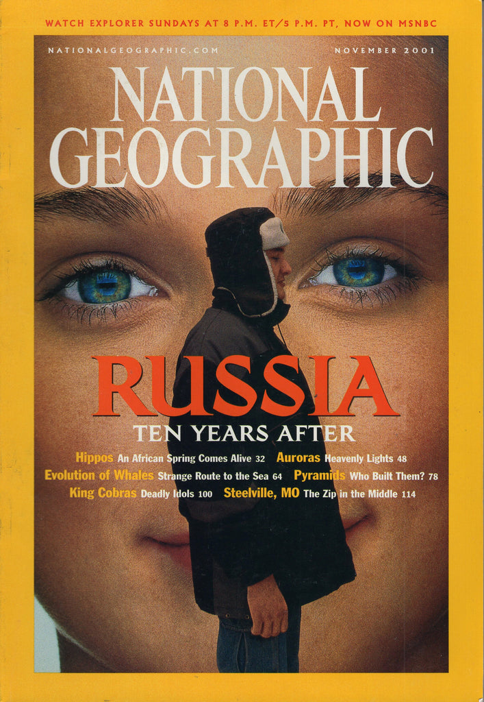 National Geographic Magazine Russia Ten Years After November 2001