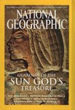 National Geographic Magazine Guardian of the Sun God's Treasure November 2003