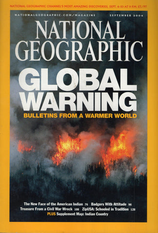 National Geographic Magazine Global Warming September 2004