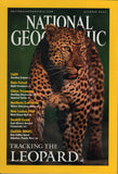 National Geographic Magazine Tracking the Leopard October 2001