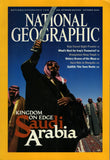 National Geographic Magazine Kingdom On Edge Saudi Arabia October 2001