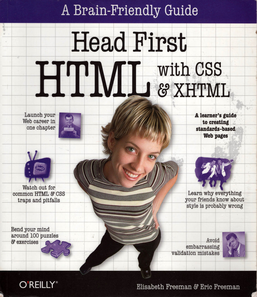 Head First HTML with CSS & XHTML by Elisabeth Freeman