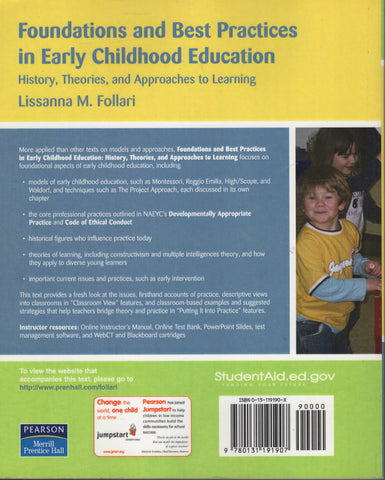 Foundations and Best Practices in Early Childhood Education by Lissanna M. Folla