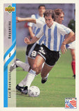 Leo Rodriguez Argentina Upper Deck #234 World Cup USA '94 Soccer Sport Card