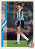 Nestor Craviotto Argentina Upper Deck #235 World Cup USA '94 Soccer Sport Card