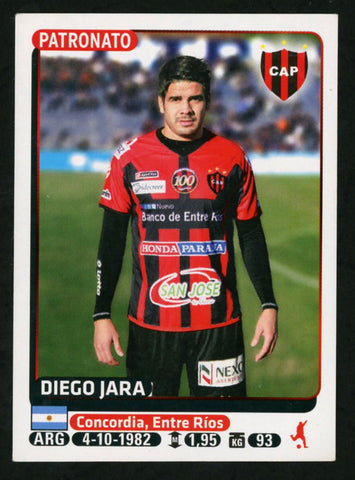 Diego Jara CAP Patronato Argentine #620 Soccer Sport Card Panini