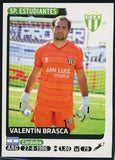 Valentin Brasca Club Sportivo Estudiantes Argentine #639 Soccer Sport Card Panin