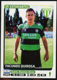 Facundo Quiroga Club Sportivo Estudiantes Argentine #641 Soccer Sport Card Panin