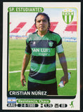 Cristian Nunez Club Sportivo Estudiantes Argentine #644 Soccer Sport Card Panini