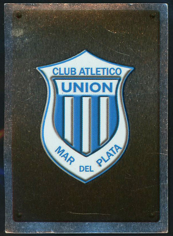 Team Logo Club Atletico Union Argentine #645 Soccer Sport Card Panini