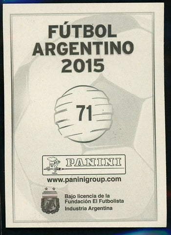 Walter Erviti Club Atletico Banfield #71 Soccer Sport Card Panini