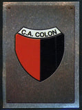 Team Logo Club Atletico Colon Argentine #108 Soccer Sport Card Panini