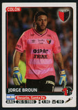 Jorge Broun Club Atletico Colon Argentine #110 Soccer Sport Card Panini