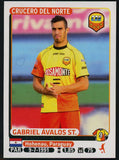 Gabriel Avalos St. Crucero del Norte Argentine #136 Soccer Sport Card Panini