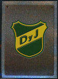 Team Logo Defensa y Justicia Argentine #138 Soccer Sport Card Panini