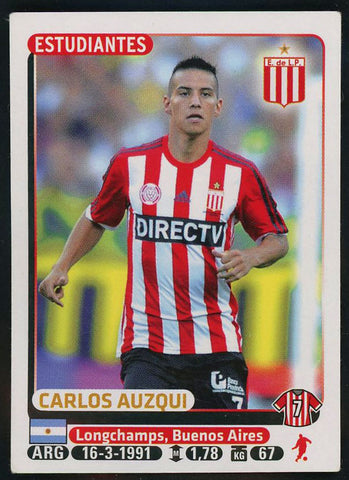 Carlos Auzqui Club Estudiantes de La Plata Argentine #160 Soccer Sport Card Pani