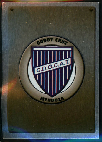 Team Logo Club Deportivo Godoy Cruz Argentine #183 Soccer Sport Card Panini